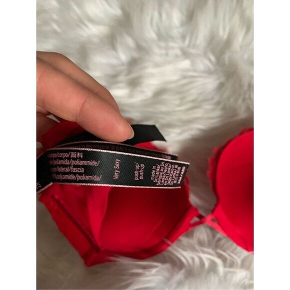 Victoria secret push up bra fancy sexy 36A - Picture 3 of 4